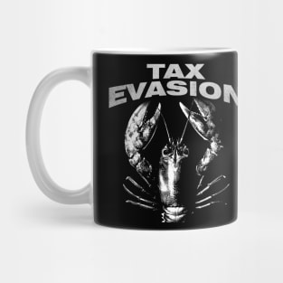 Tax Evasion Lobster Funny Unisex Tee - Parody Tee, Funny Lobster, Tax Evasion, Joke Shirt, Meme Mug